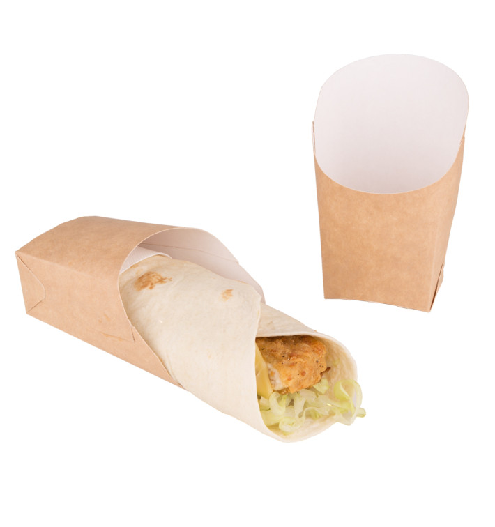 Envase cartón para wraps