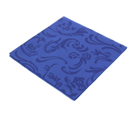 Servilleta Damascato Airlaid Azul 40x40cm (50 Uds)