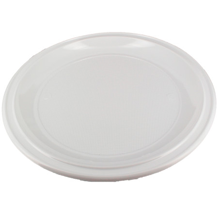 Plato de Plástico PS para Pizza Blanco Ø280 mm (400 Uds)
