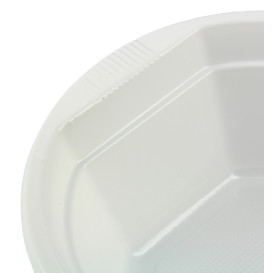 Bol de Plastico Blanco 250 ml  (100 Uds)