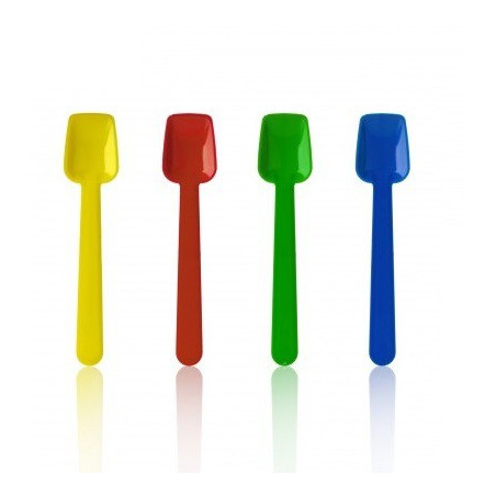 Cucharilla de Plástico para Helados 90 mm (1.000 Uds)