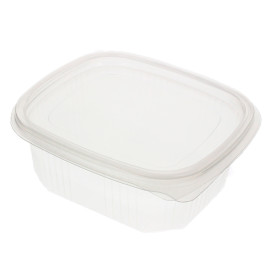 Tarrina Tapa Bisagra PP 2000ml Microondas (25 Uds)