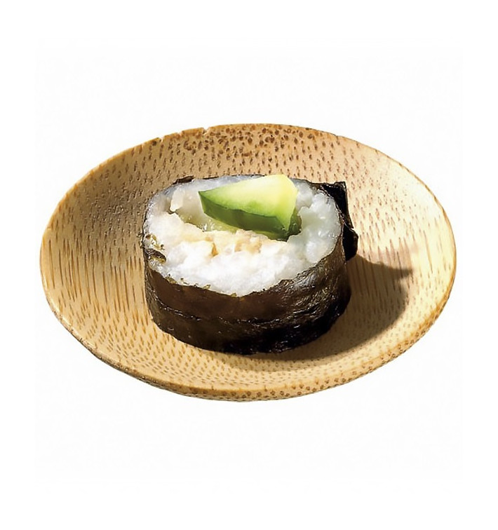 Plato Degustacion de Bambu 6cm (24 Uds) Plato Degustacion de Bambu 6cm (24 Uds)