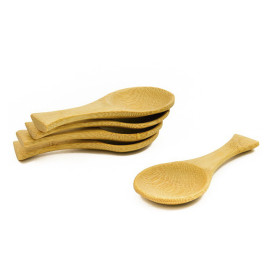 Cuchara Bambu Degustacion 9cm (50 Uds)