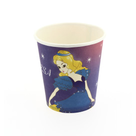 Vaso Carton Diseño Princesas 200 ml (500 Uds)