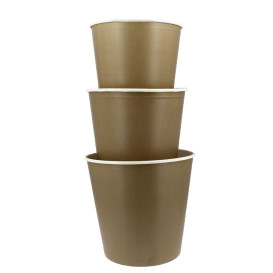 Cubo de Cartón para Pollo 5100ml (100 Uds)