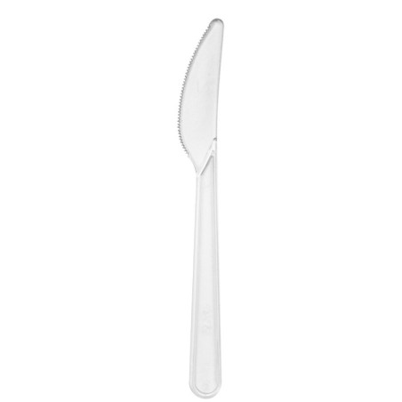 Cuchillo de Plástico Magnum Transparente 185 mm (1.000 Uds)