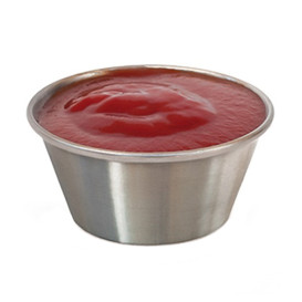 Tarrina Inox para Salsas 90ml (12 Uds) 