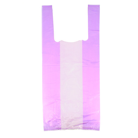 Bolsa Plástico Camiseta 35x50cm Lila (5000 Uds)