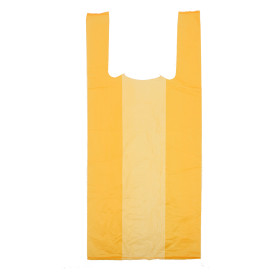 Bolsa Plastico Camiseta 35x50cm Naranja 