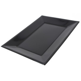 Bandeja de Plastico Negro 330x225mm 