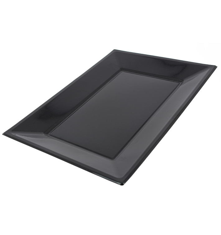 Bandeja de Plastico Negro 330x225mm 