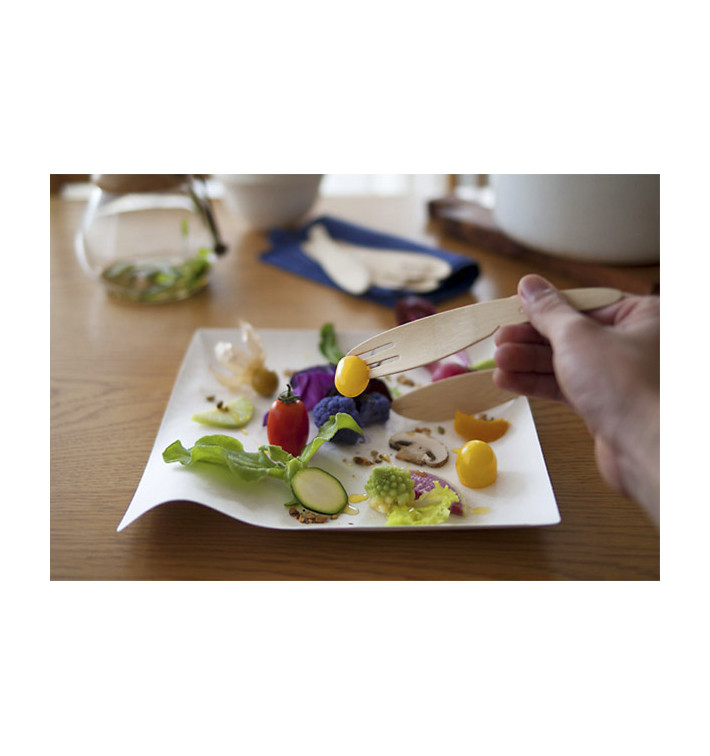 Plato Wasara Biodegradable Kaku S (100 uds) Plato Wasara Biodegradable Kaku S (100 uds)