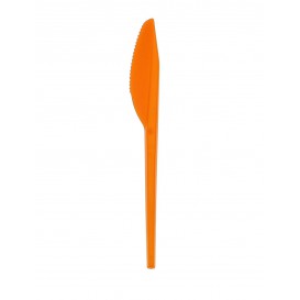 Cuchillo de Plastico PS Naranja 165 mm 