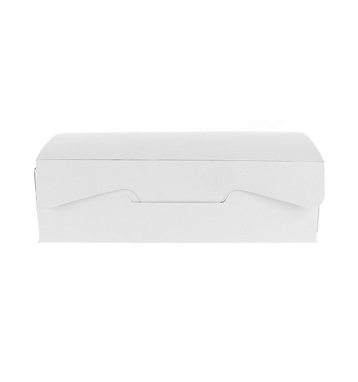 Caja Pasteleria Carton 20,4x15,8x6cm 1Kg. Blanca (200Uds) Caja Pasteleria Carton 20,4x15,8x6cm 1Kg. Blanca (200Uds)