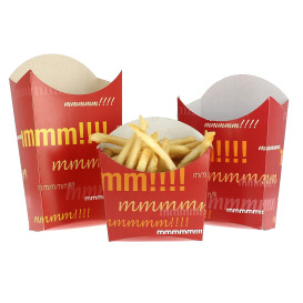 Caja para Fritas Pequeña 8,2x2,2x9cm (600 Uds)