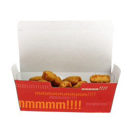 Caja Comida para Llevar 16,5x7,5x6cm (50 Uds)