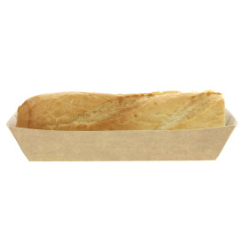 Barqueta Kraft Hot Dog 17x5,5x3,8cm (25 Uds)