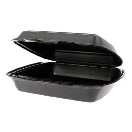 Envase Foam MenuBox 1C. Negro 240x210x70mm 