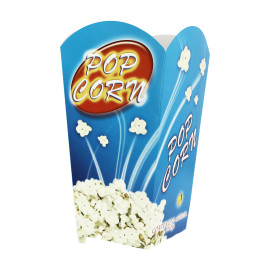 Caja Palomitas Mediana 90 gr 7,8x10,5x18cm (350 Uds)