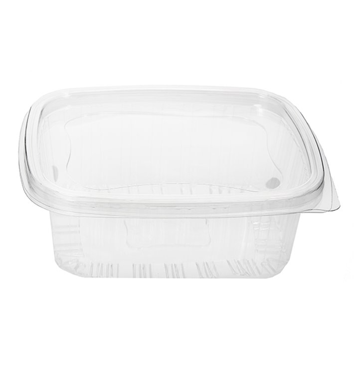 Tarrina Tapa Bisagra PET 250ml 