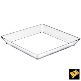 Plato Degustacion Medium Plate Transparente 95 ml (12 Unidades)