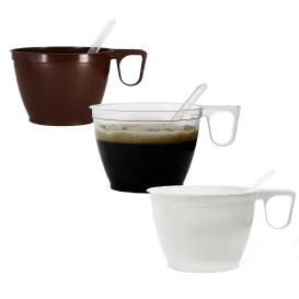Taza de Plastico Transparente 180ml (50 Unidades)