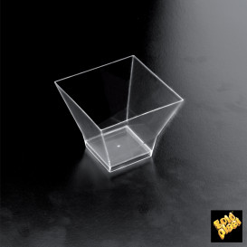 Bol Degustacion Medium Plate Transparente 95 ml (12 Unidades)