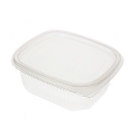 Tarrina Tapa Bisagra PP 1000ml Microondas (300 Uds)