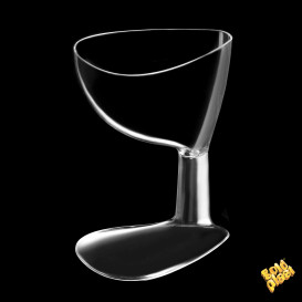 Copa de Plastico Degustación Penta Transparente 66ml (12 Uds)