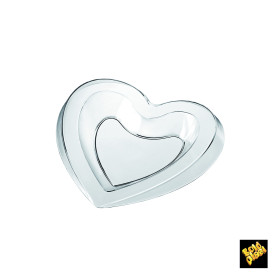 Plato Degustación Plastico "Free" Transparente (50 Unidades)
