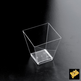 Vaso Degustacion Rombo Transparente 95 ml (500 Unidades)