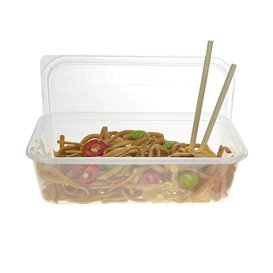 Tarrina Plastico Rectangular PP 500 ml (50 Uds)