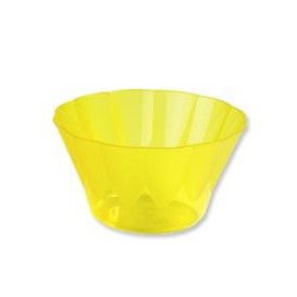Copa ROYAL para  COCTAIL Amarilla de Plastico 500ml (Paquete 25