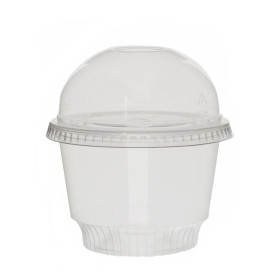 Tarrina para Helados 8oz/240ml Transparente Pet (1.000 Uds)