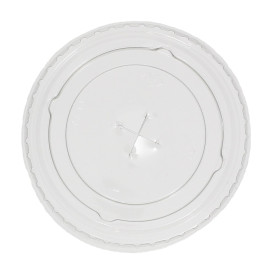 Tapa Plana Cruz para Vaso PP 300ml Ø7,4cm (125 Unidades)