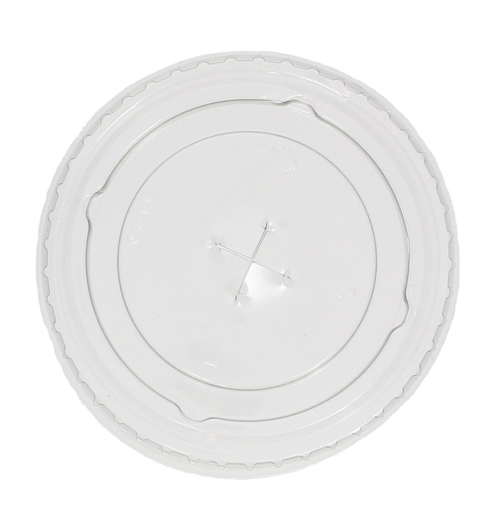 Tapa Plana Cruz para Vaso PP 300ml Ø7,4cm (2.500 Unidades) Tapa Plana Cruz para Vaso PP 300ml Ø7,4cm (2.500 Unidades)