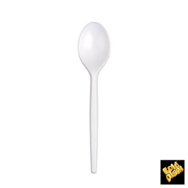 Cuchara de Plastico Next Blanco 165 mm (1500 Uds)