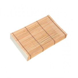 Envase de Bambú para Sushi 23x13x4,5cm (24 Ud)