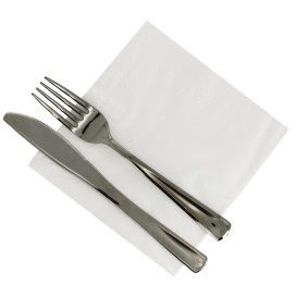 Servilleta de Papel 30x30 3 Capas Blanca (3600 Uds)