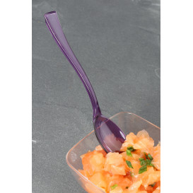 Cuchara de Plastico Premium Berenjena 160mm (180 Uds)