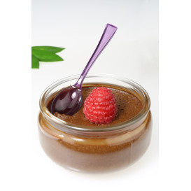 Cuchara de Plastico Premium Berenjena 160mm (180 Uds)
