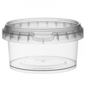 Envase de Plastico redondo inviolable 210 ml Ø9,5 (247 Uds)