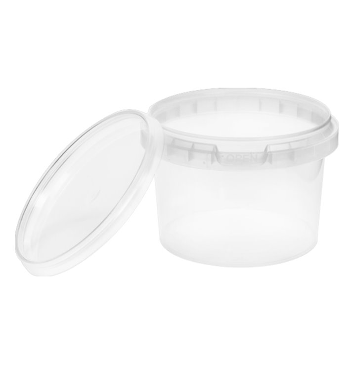 Envase de Plastico redondo inviolable 280 ml Ø9,5 (475 Uds) Envase de Plastico redondo inviolable 280 ml Ø9,5 (475 Uds)
