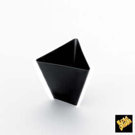 Bol de Degustacion Triangle Negro 70 ml (500 Uds)