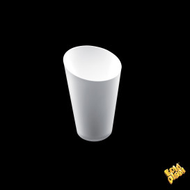 Vaso de Degustacion Conico Alto Blanco 70 ml (25 Uds)