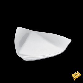 Plato Degustacion Vela Blanco 8,5x8,5 cm (50 Uds)