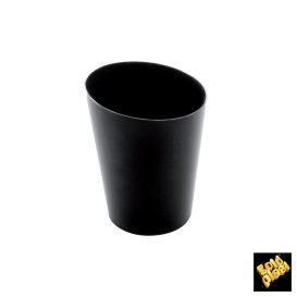 Vaso Degustacion Conico Negro 120 ml (10 Uds)