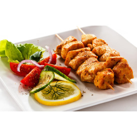 Pinchos Brocheta en Madera de Abedul 200mm 