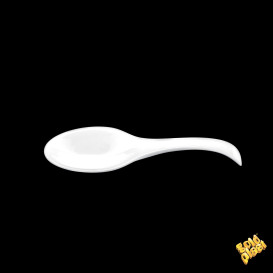 Cuchara Degustacion Single-Dose Blanco 120 mm (600 Uds)